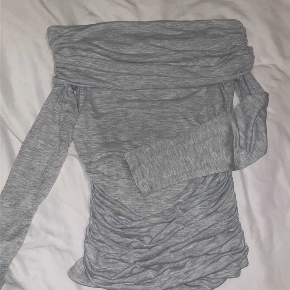 Off the Shoulder Long Sleeve